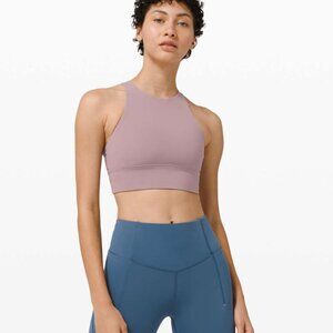 Lululemon Like a Cloud High Neck Bra - Dusty Pink
